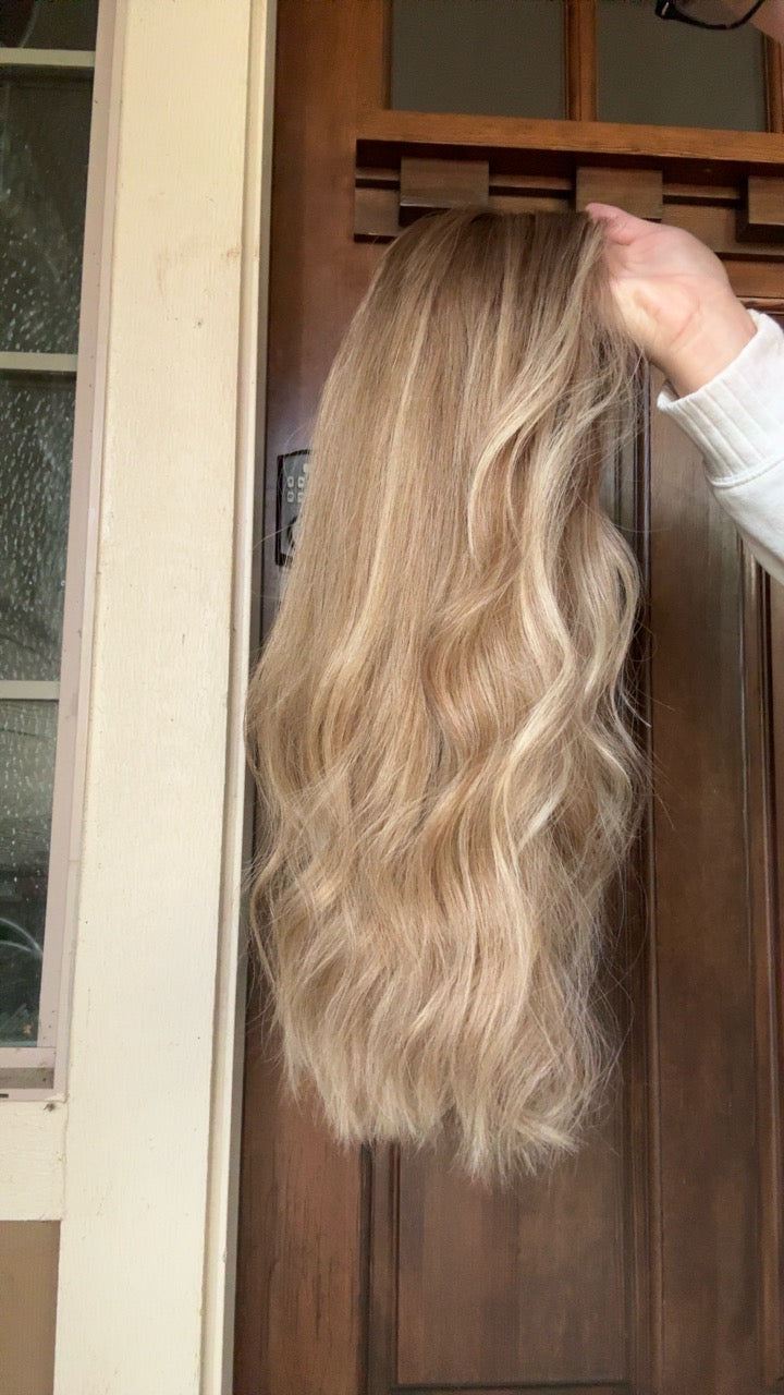 Custom Colored Brooklyn Small Lace Top Wig -The Fine Collection