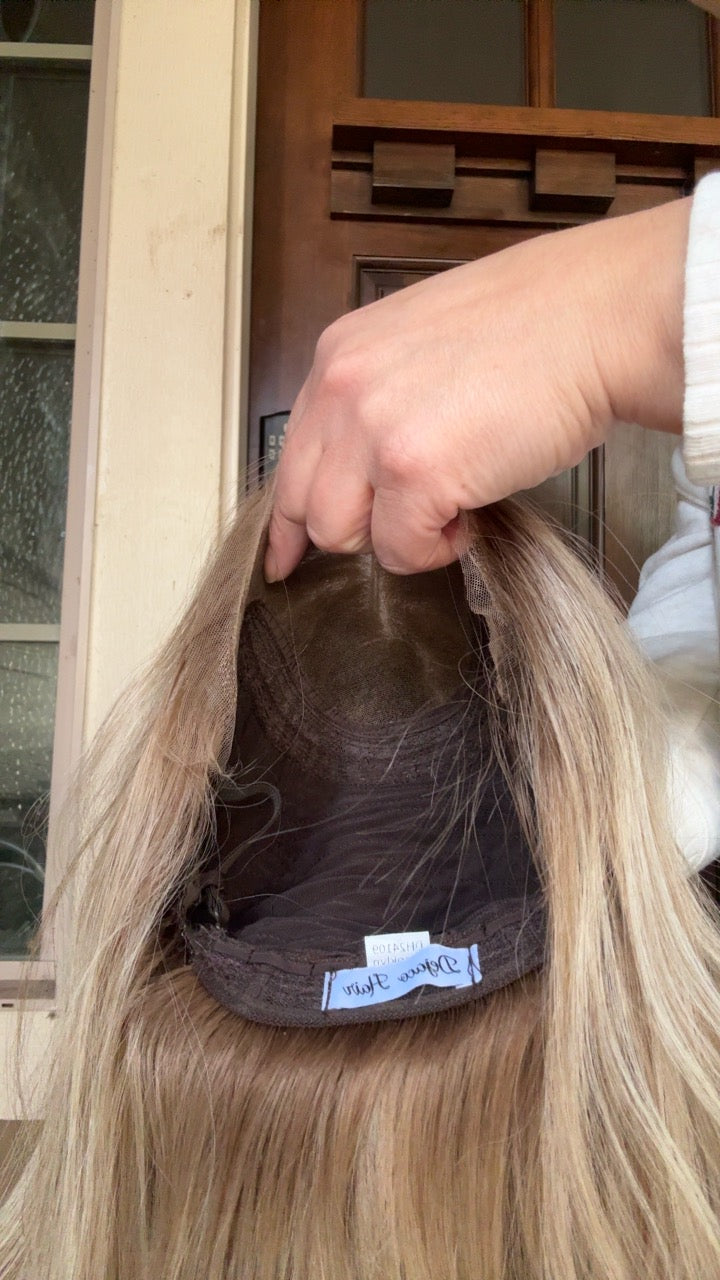 Custom Colored Brooklyn Small Lace Top Wig -The Fine Collection