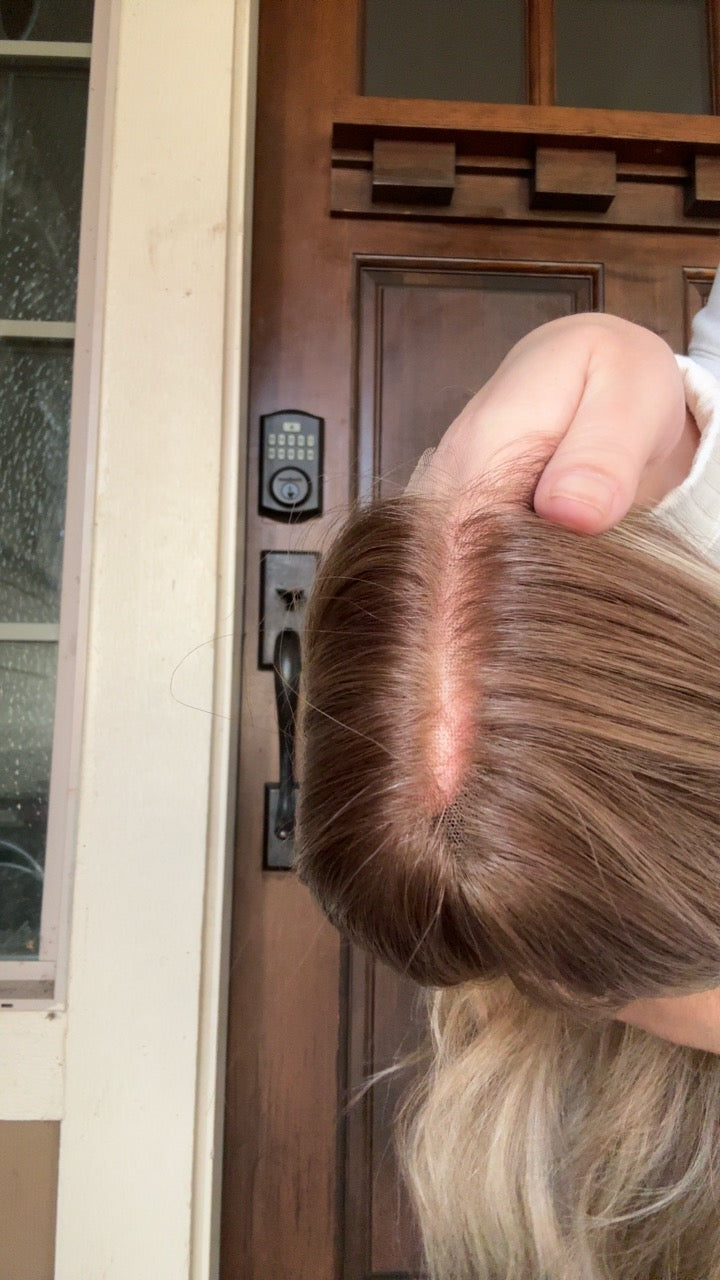 Custom Colored Brooklyn Small Lace Top Wig -The Fine Collection