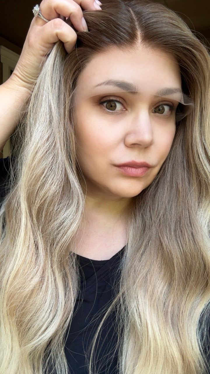 Pre Order 45 Days Small  Or Medium 30 Inches Hand Tied Wig🔥-The Casual Collection