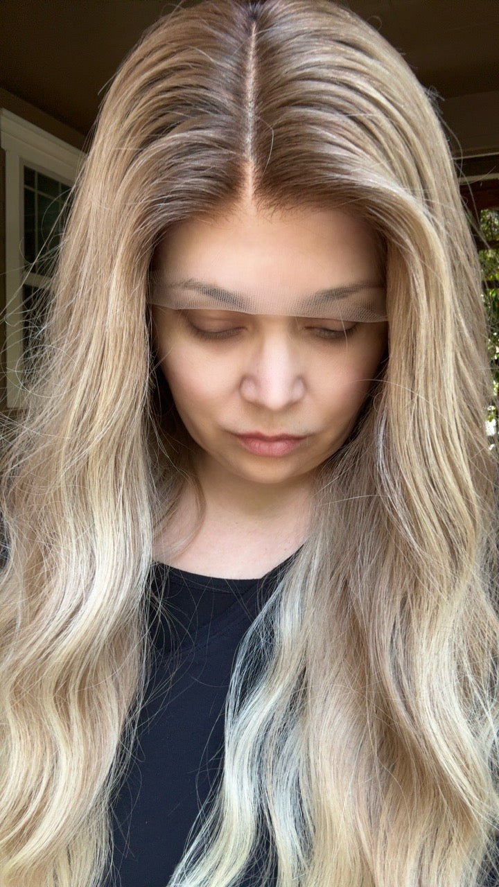 Pre Order 45 Days Small  Or Medium 30 Inches Hand Tied Wig🔥-The Casual Collection