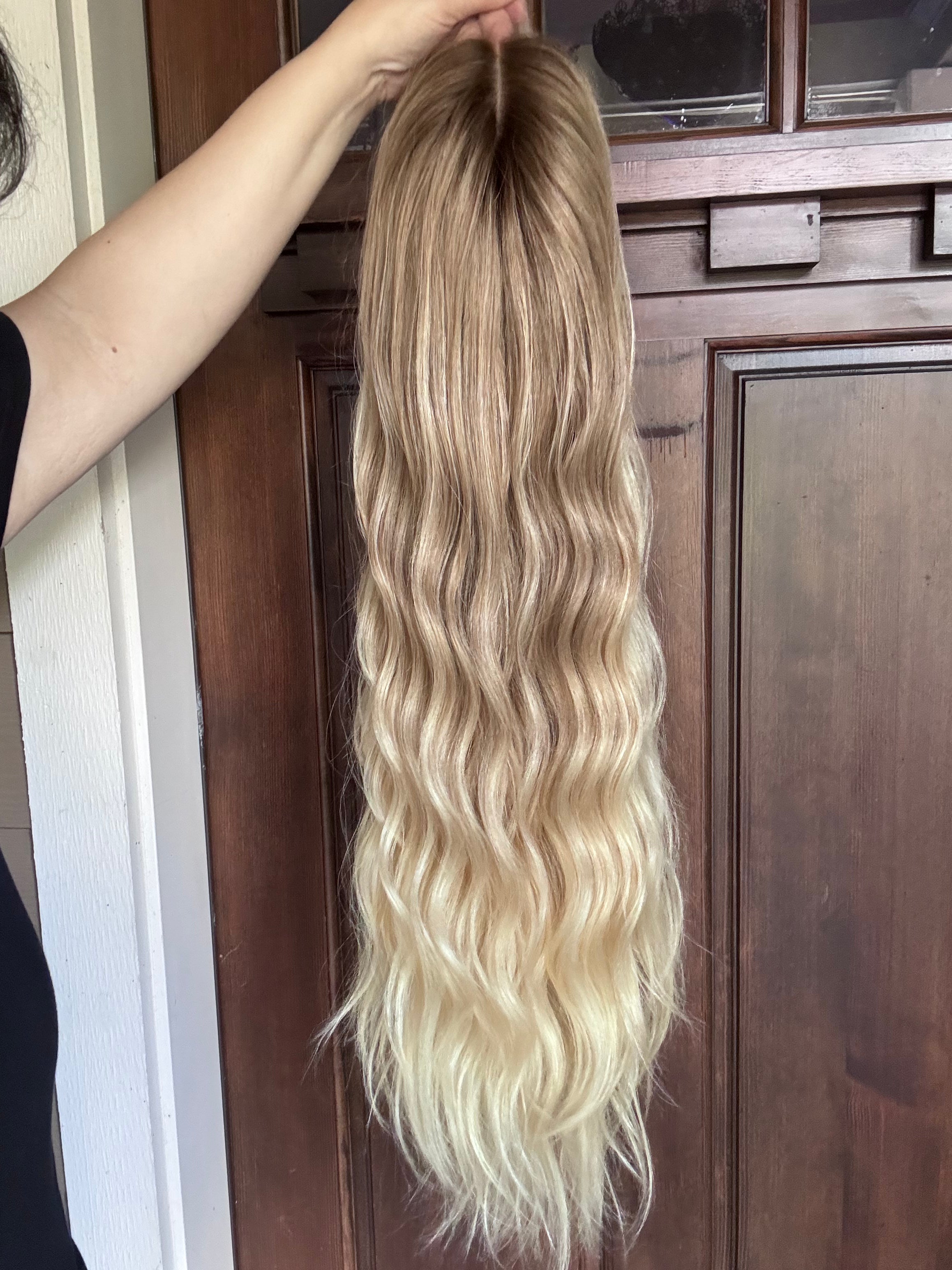 Pre Order 45 Days Small  Or Medium 30 Inches Hand Tied Wig🔥-The Casual Collection