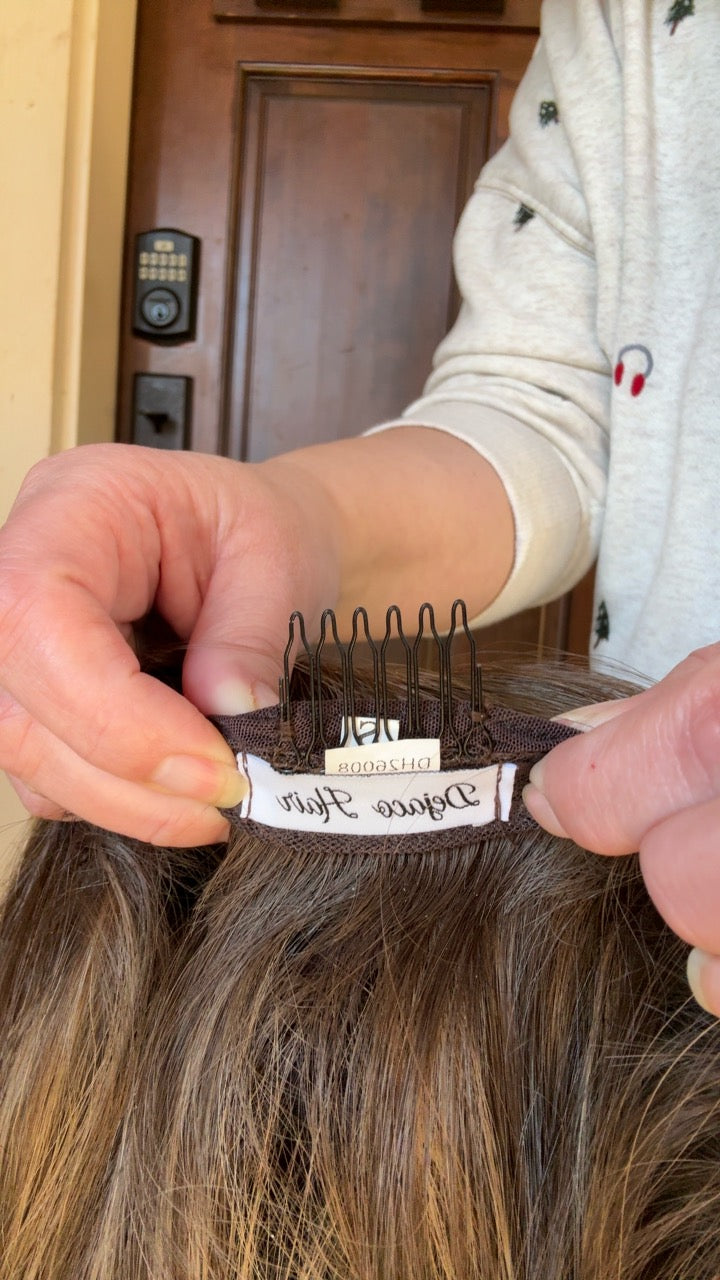 Savannah Small Lace Top Wig - The Fine Collection