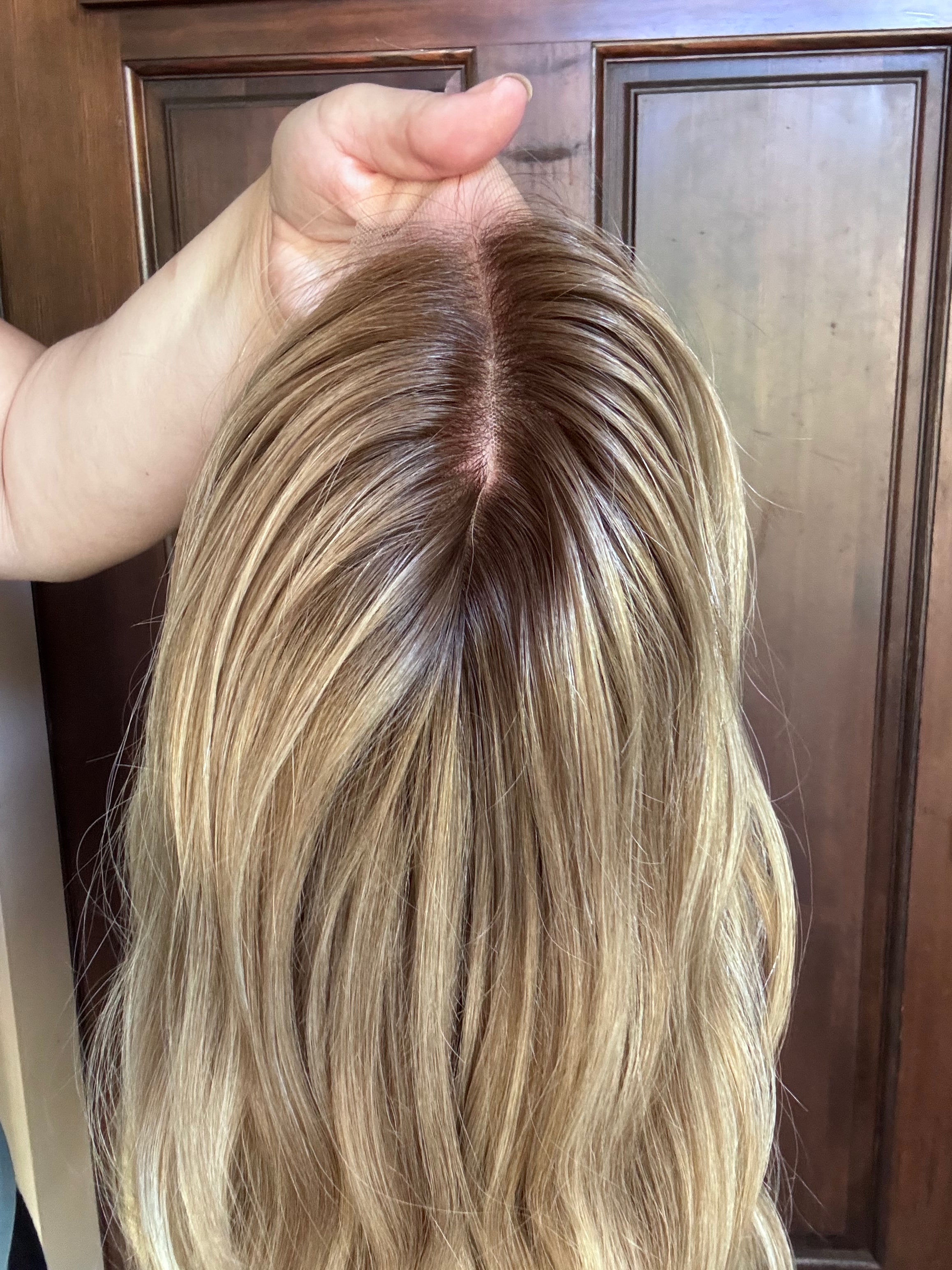 The hair part is amazing - single drawn hair creates a more natural light weight wig