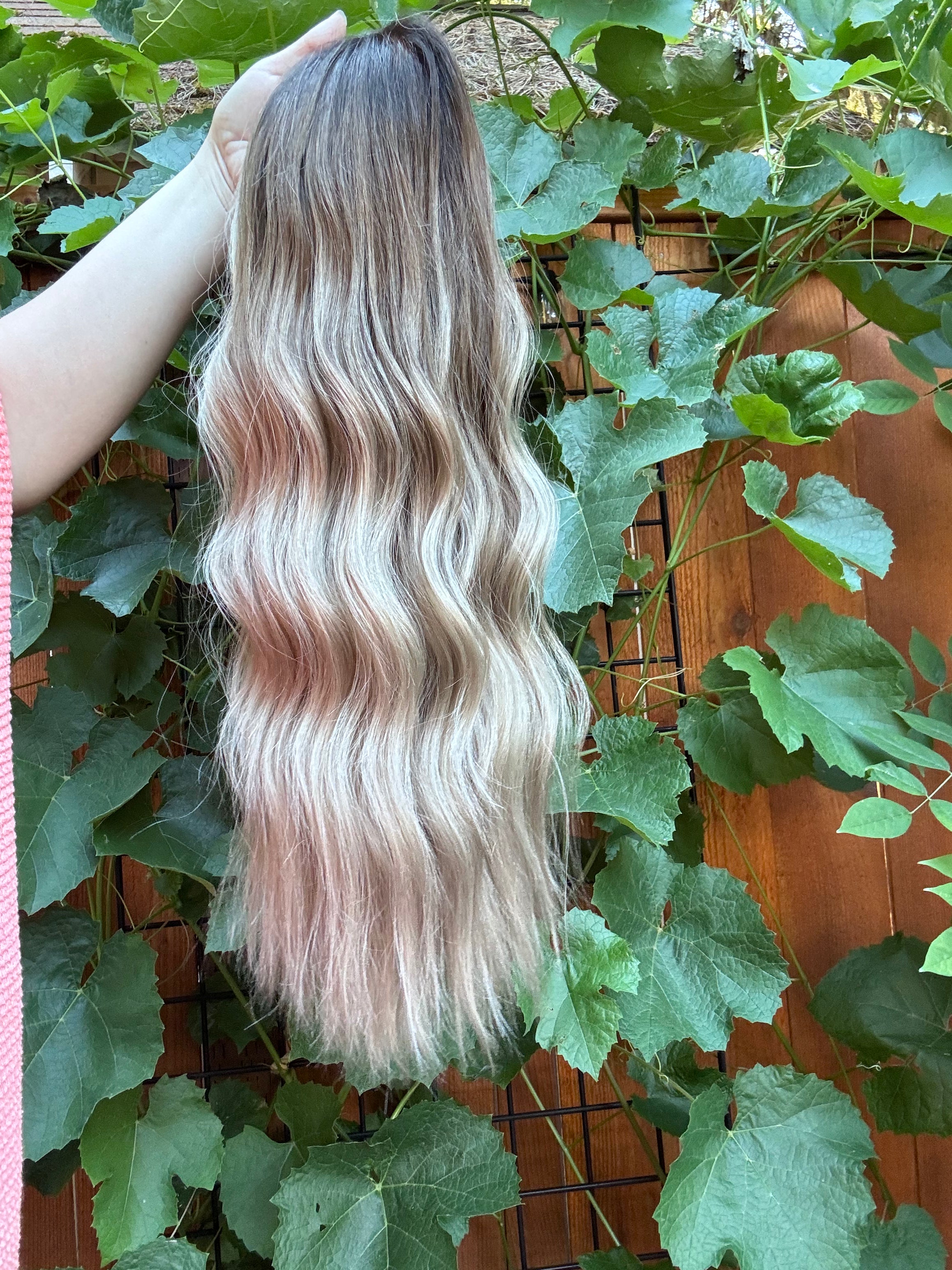 Talia Custom Colored Medium Cap Lace Top Wig -The Fine Collection