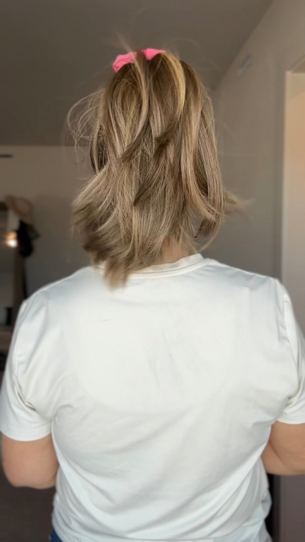 Classic Pony tail created using a Dejaco Hair wig