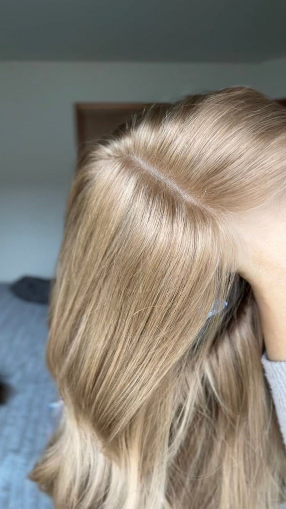Golden Blonde Medium Cap Fine Collection Lace Top Wig - Dejaco Hair